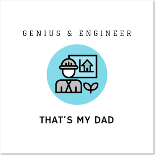 Genius & Engineer Posters and Art